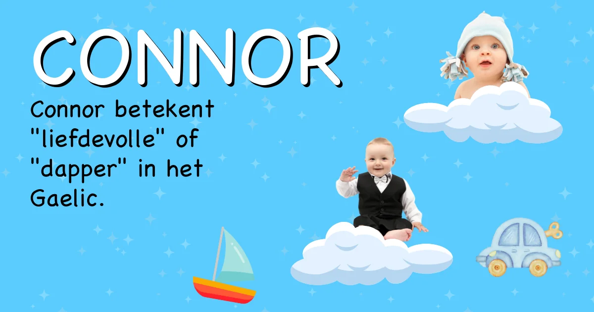 Betekenis van de naam Connor - Ontdek de herkomst en betekenis van deze voornaam