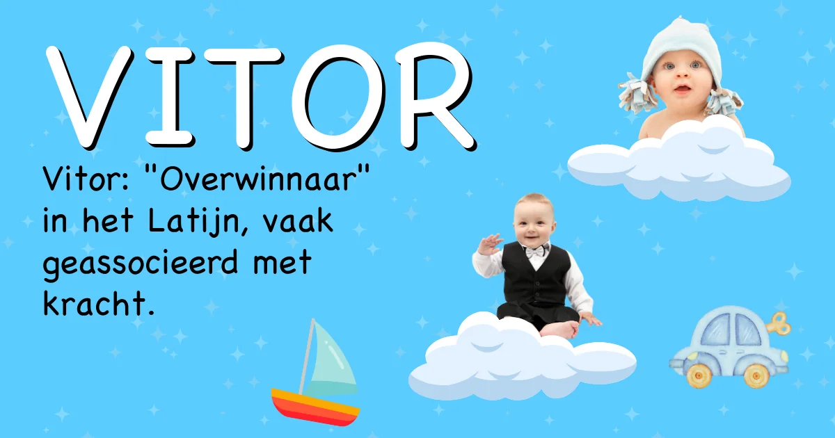 Betekenis van de naam Vitor - Ontdek de herkomst en betekenis van deze voornaam