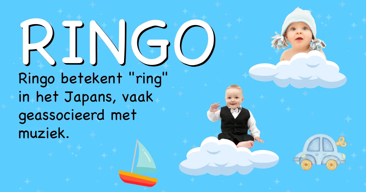 Betekenis van de naam Ringo - Ontdek de herkomst en betekenis van deze voornaam