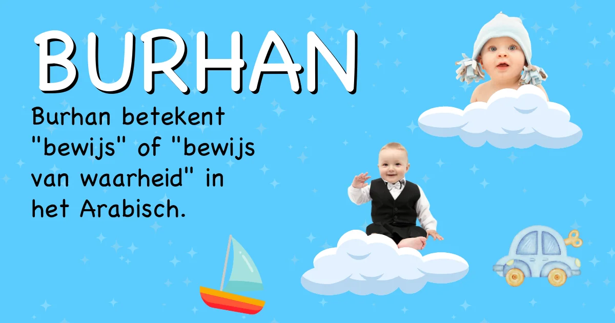 Betekenis van de naam Burhan - Ontdek de herkomst en betekenis van deze voornaam