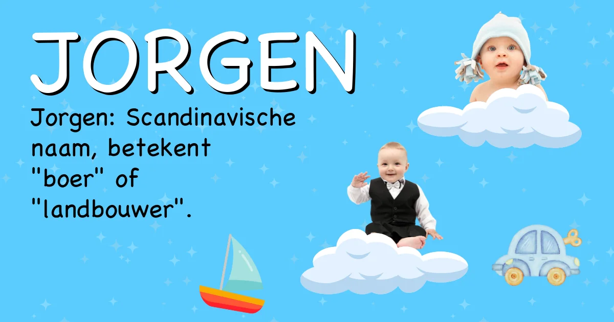 Betekenis van de naam Jorgen - Ontdek de herkomst en betekenis van deze voornaam