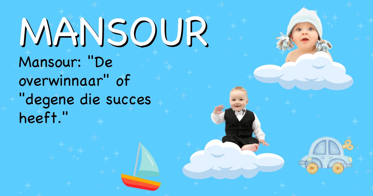 Betekenis van de naam Mansour - Ontdek de herkomst en betekenis van deze voornaam