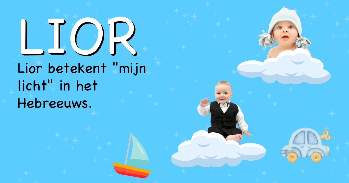 Betekenis van de naam Lior - Ontdek de herkomst en betekenis van deze voornaam