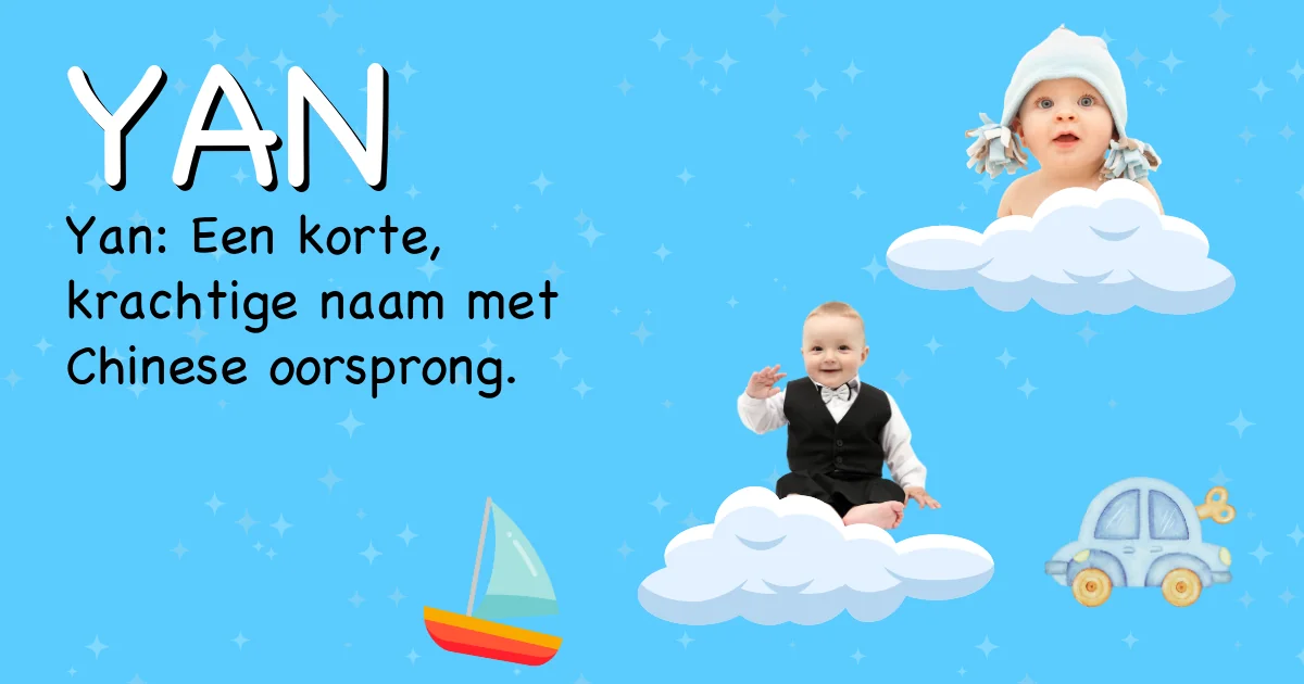 Betekenis van de naam Yan - Ontdek de herkomst en betekenis van deze voornaam