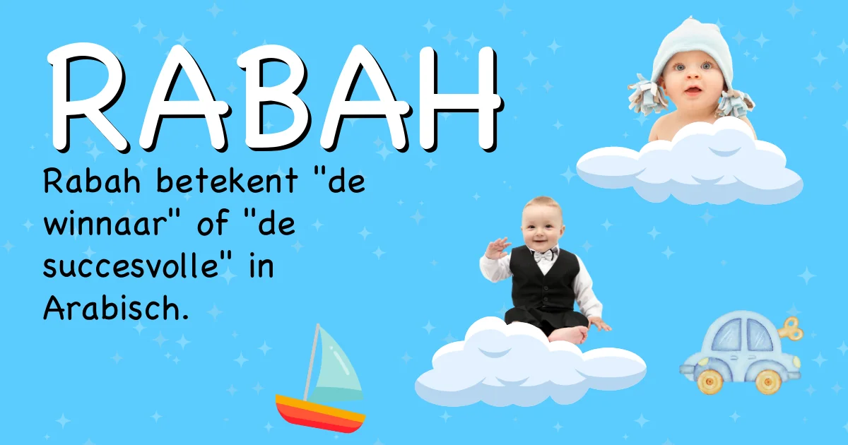 Betekenis van de naam Rabah - Ontdek de herkomst en betekenis van deze voornaam