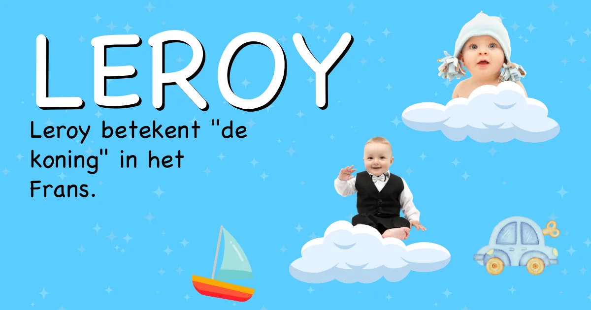 Betekenis van de naam Leroy - Ontdek de herkomst en betekenis van deze voornaam