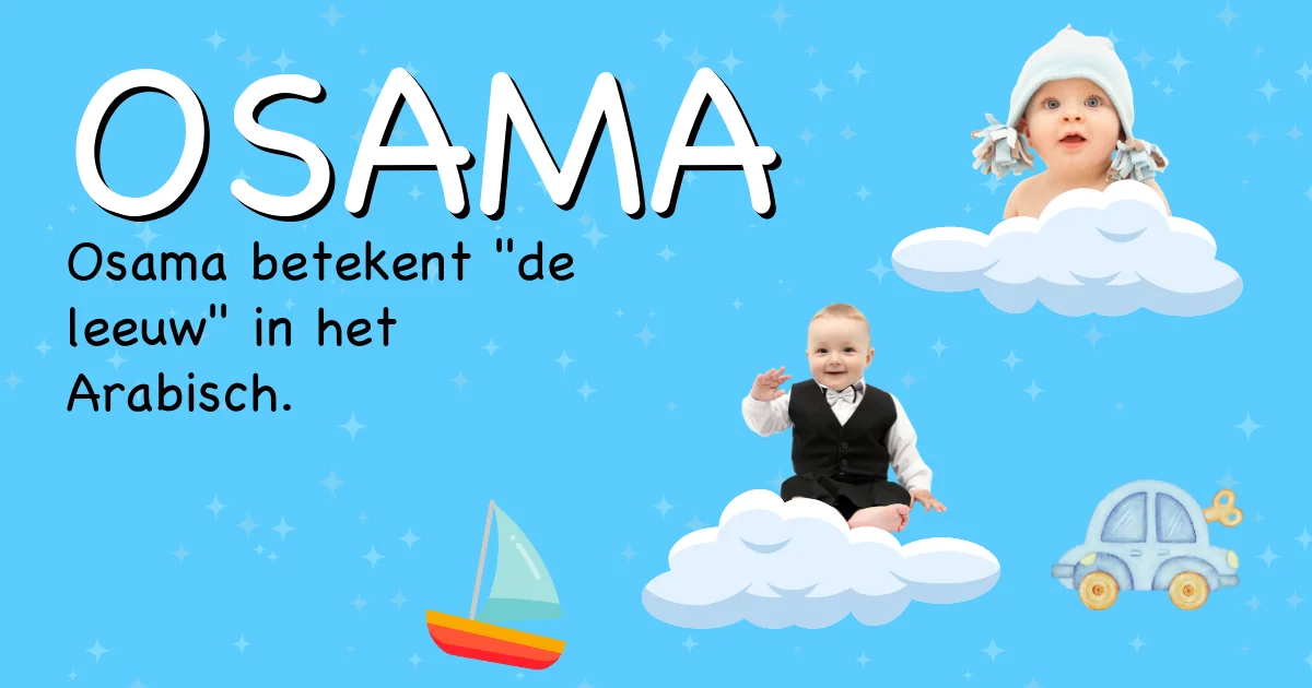 Betekenis van de naam Osama - Ontdek de herkomst en betekenis van deze voornaam