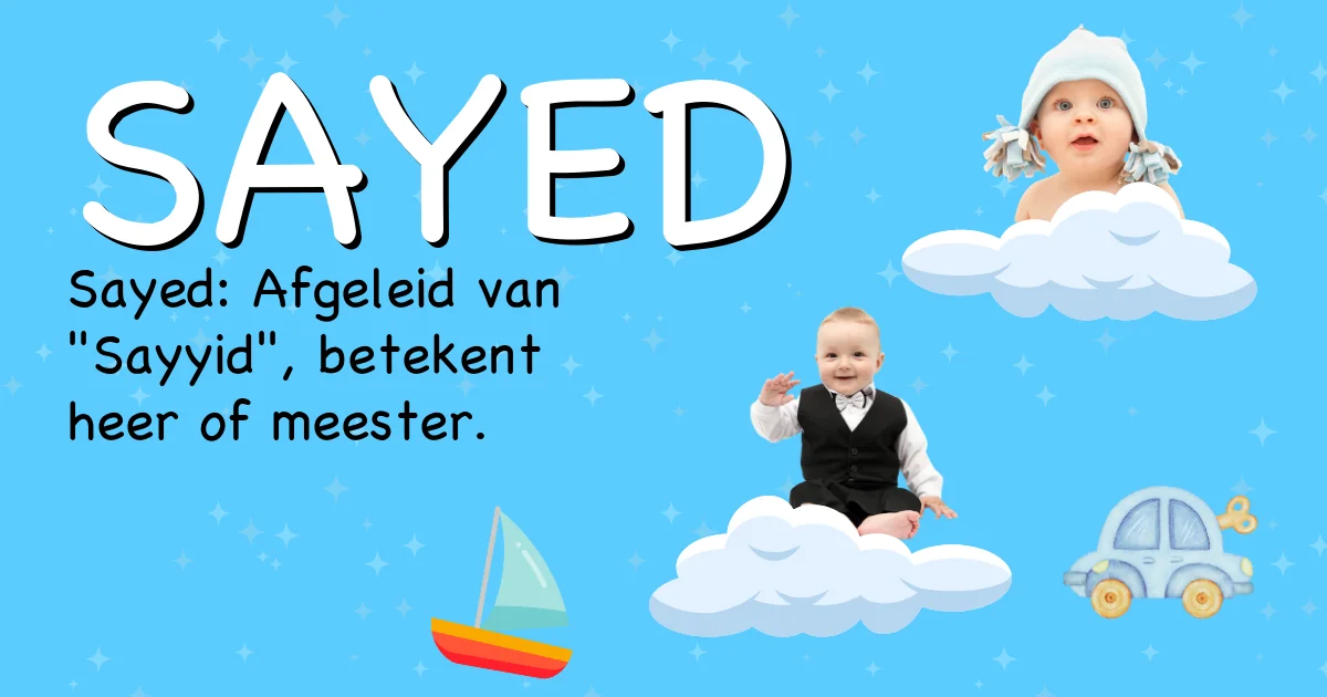 Betekenis van de naam Sayed - Ontdek de herkomst en betekenis van deze voornaam
