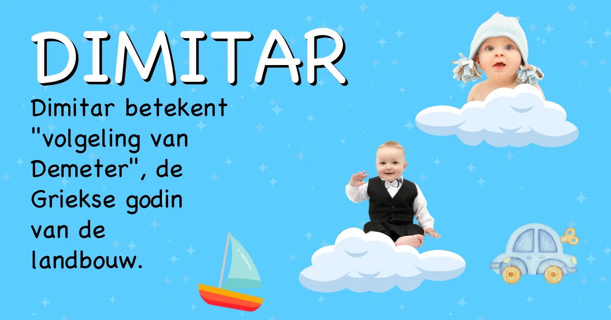 Betekenis van de naam Dimitar - Ontdek de herkomst en betekenis van deze voornaam