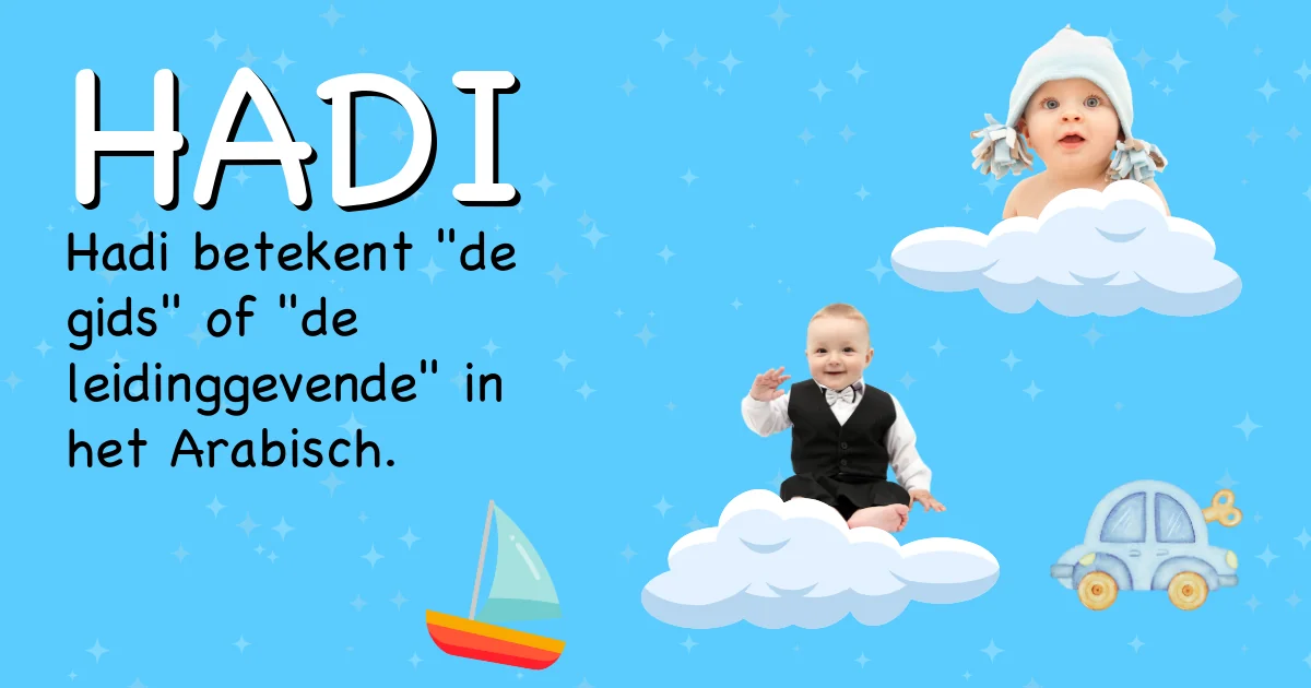 Betekenis van de naam Hadi - Ontdek de herkomst en betekenis van deze voornaam