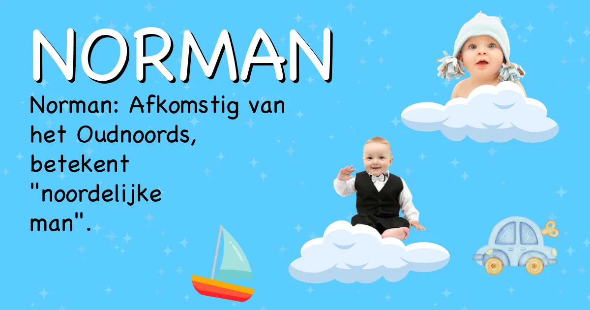 Betekenis van de naam Norman - Ontdek de herkomst en betekenis van deze voornaam