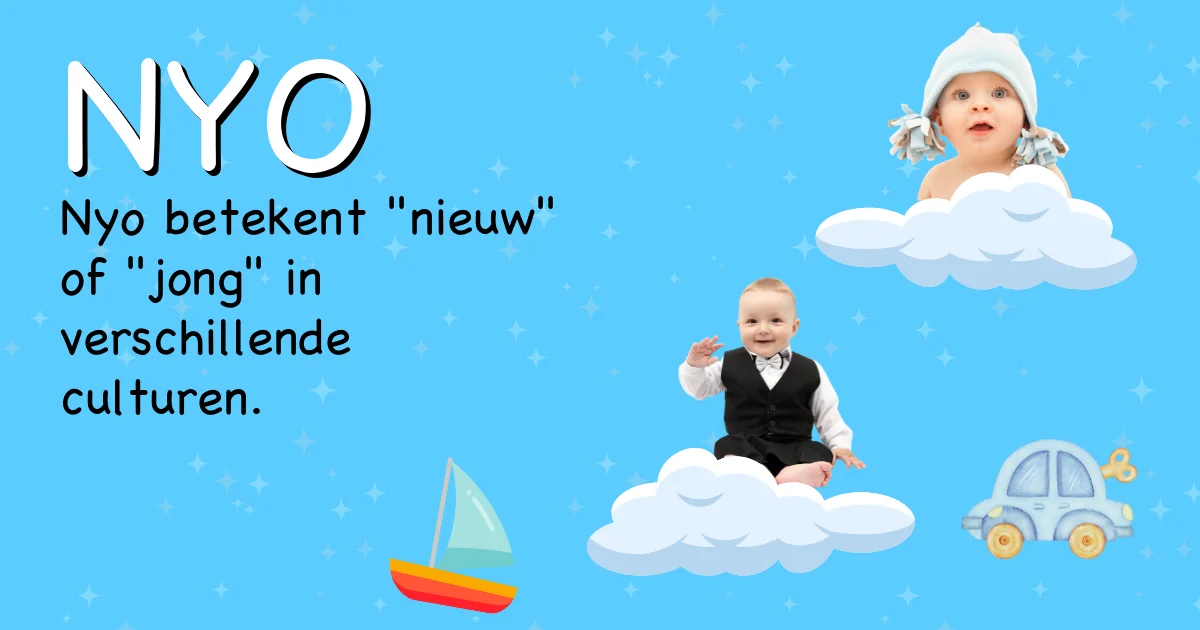 Betekenis van de naam Nyo - Ontdek de herkomst en betekenis van deze voornaam