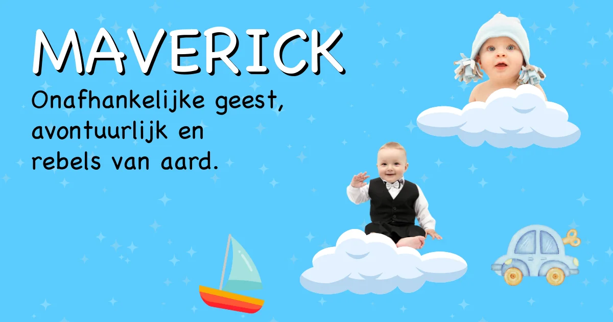 Betekenis van de naam Maverick - Ontdek de herkomst en betekenis van deze voornaam