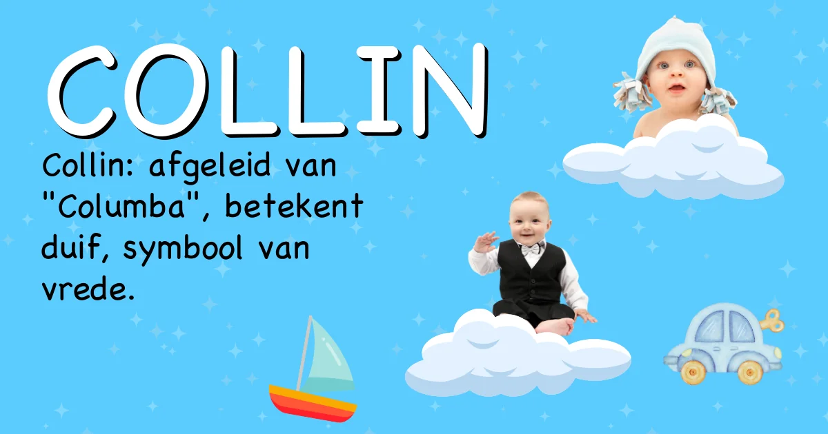 Betekenis van de naam Collin - Ontdek de herkomst en betekenis van deze voornaam