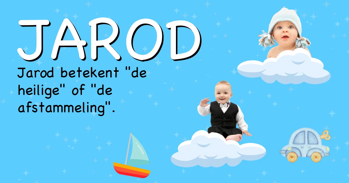 Betekenis van de naam Jarod - Ontdek de herkomst en betekenis van deze voornaam