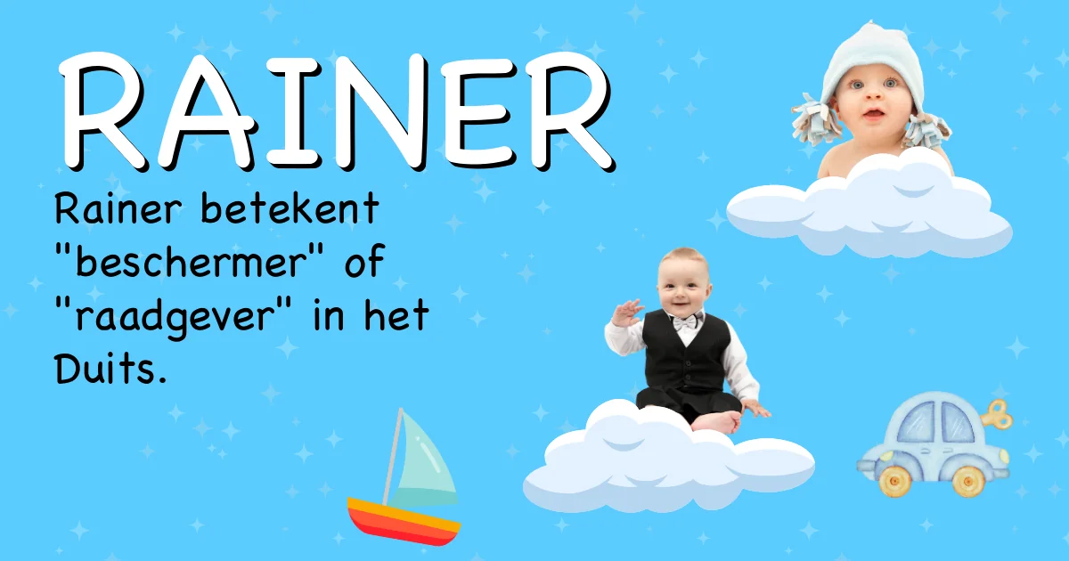 Betekenis van de naam Rainer - Ontdek de herkomst en betekenis van deze voornaam