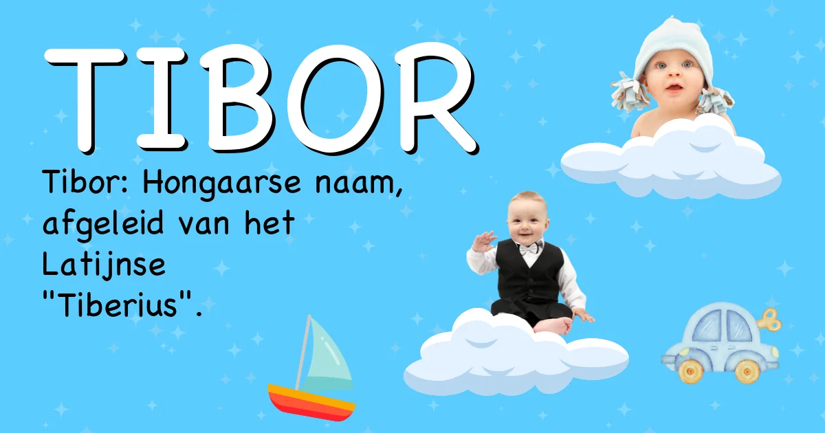 Betekenis van de naam Tibor - Ontdek de herkomst en betekenis van deze voornaam