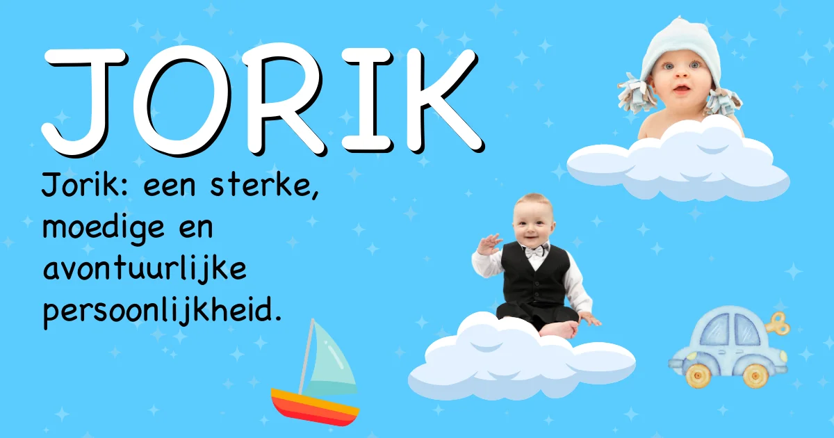 Betekenis van de naam Jorik - Ontdek de herkomst en betekenis van deze voornaam