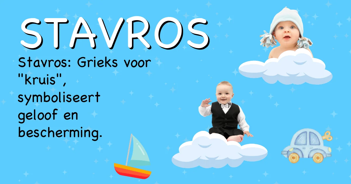 Betekenis van de naam Stavros - Ontdek de herkomst en betekenis van deze voornaam