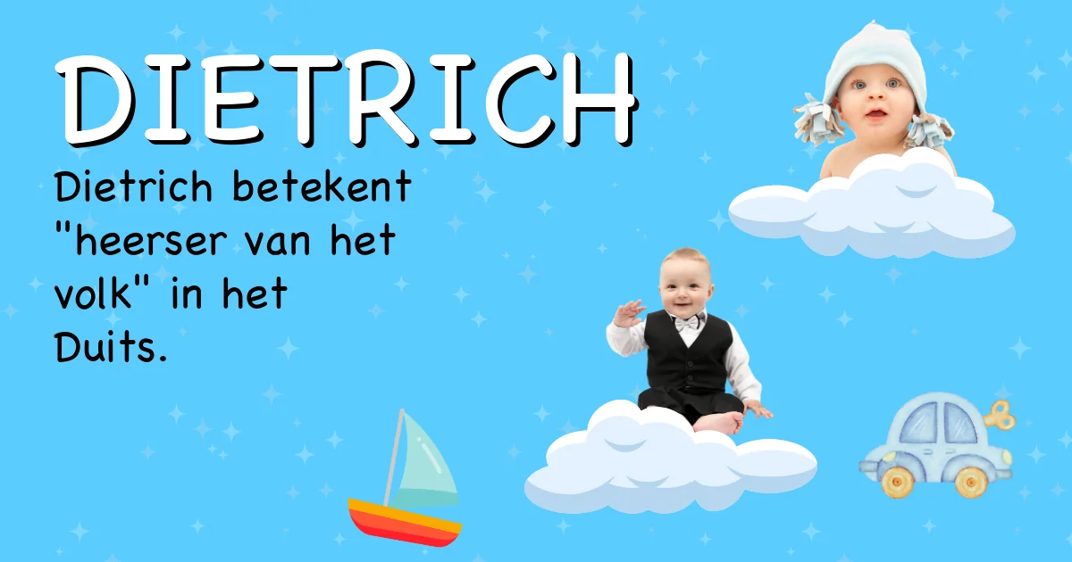 Betekenis van de naam Dietrich - Ontdek de herkomst en betekenis van deze voornaam