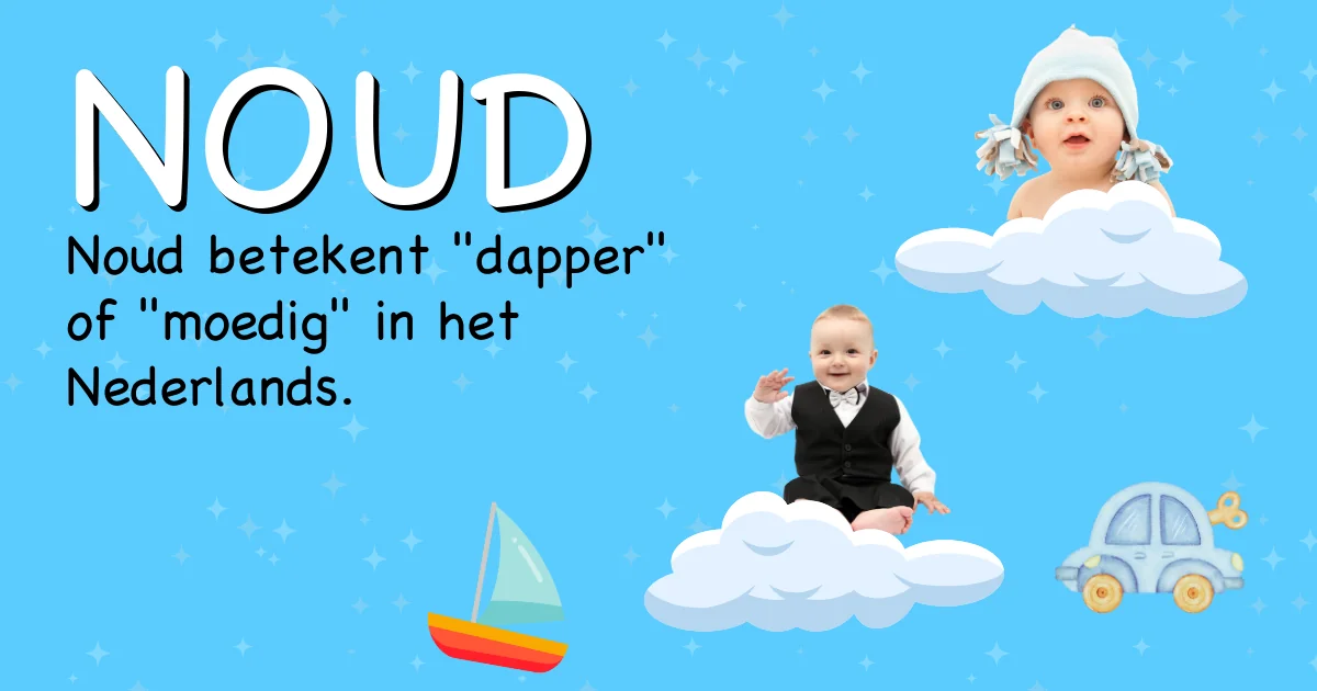 Betekenis van de naam Noud - Ontdek de herkomst en betekenis van deze voornaam