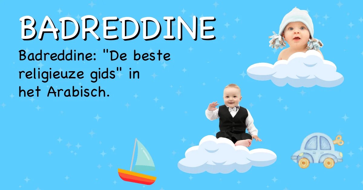 Betekenis van de naam Badreddine - Ontdek de herkomst en betekenis van deze voornaam