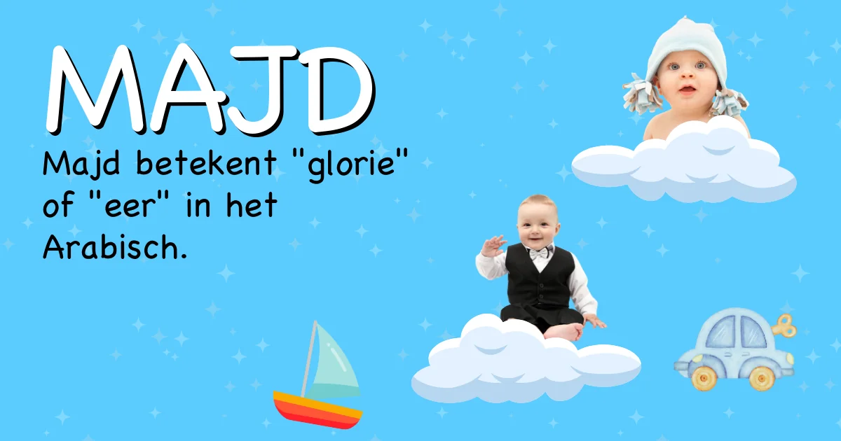 Betekenis van de naam Majd - Ontdek de herkomst en betekenis van deze voornaam