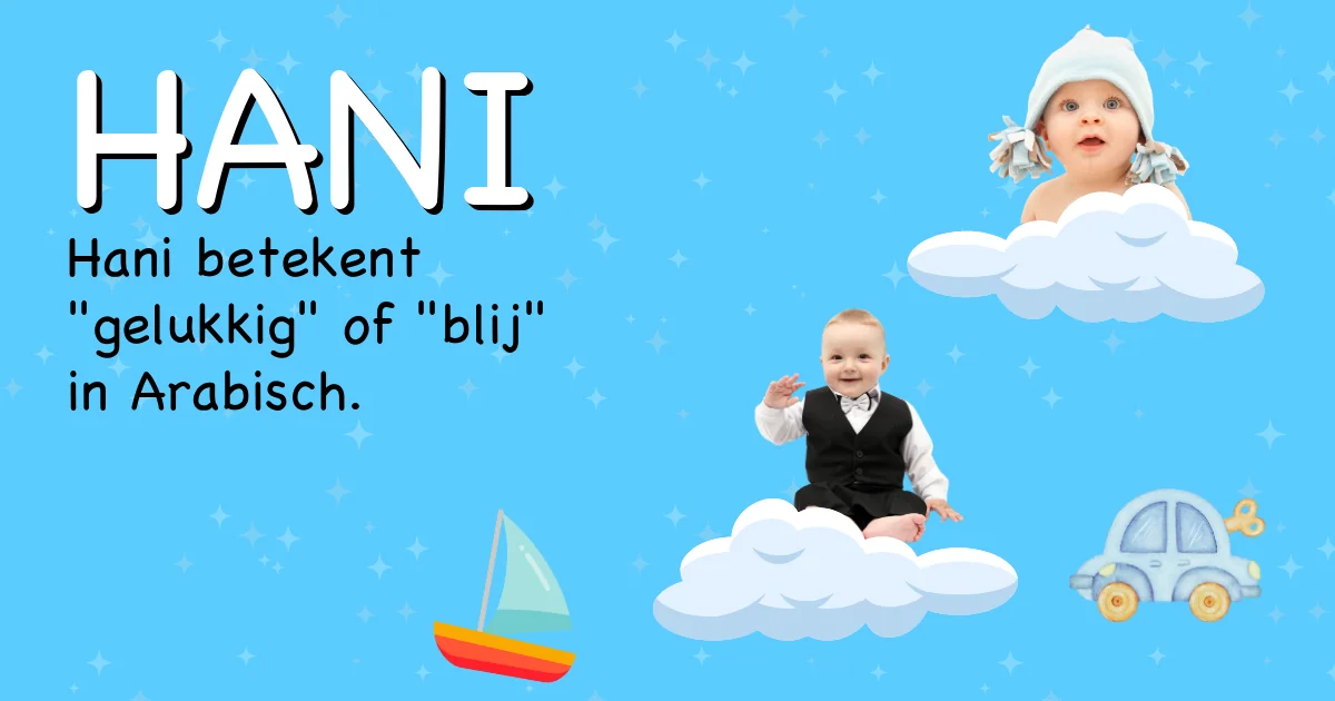 Betekenis van de naam Hani - Ontdek de herkomst en betekenis van deze voornaam