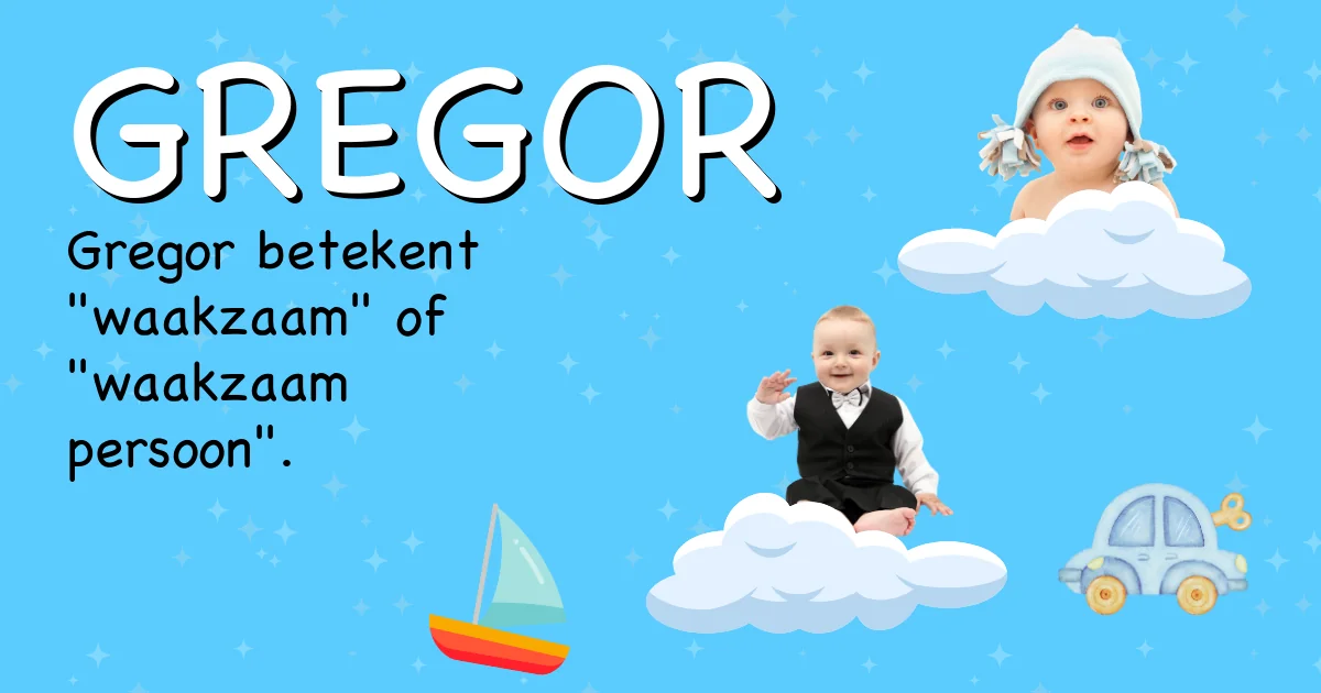 Betekenis van de naam Gregor - Ontdek de herkomst en betekenis van deze voornaam