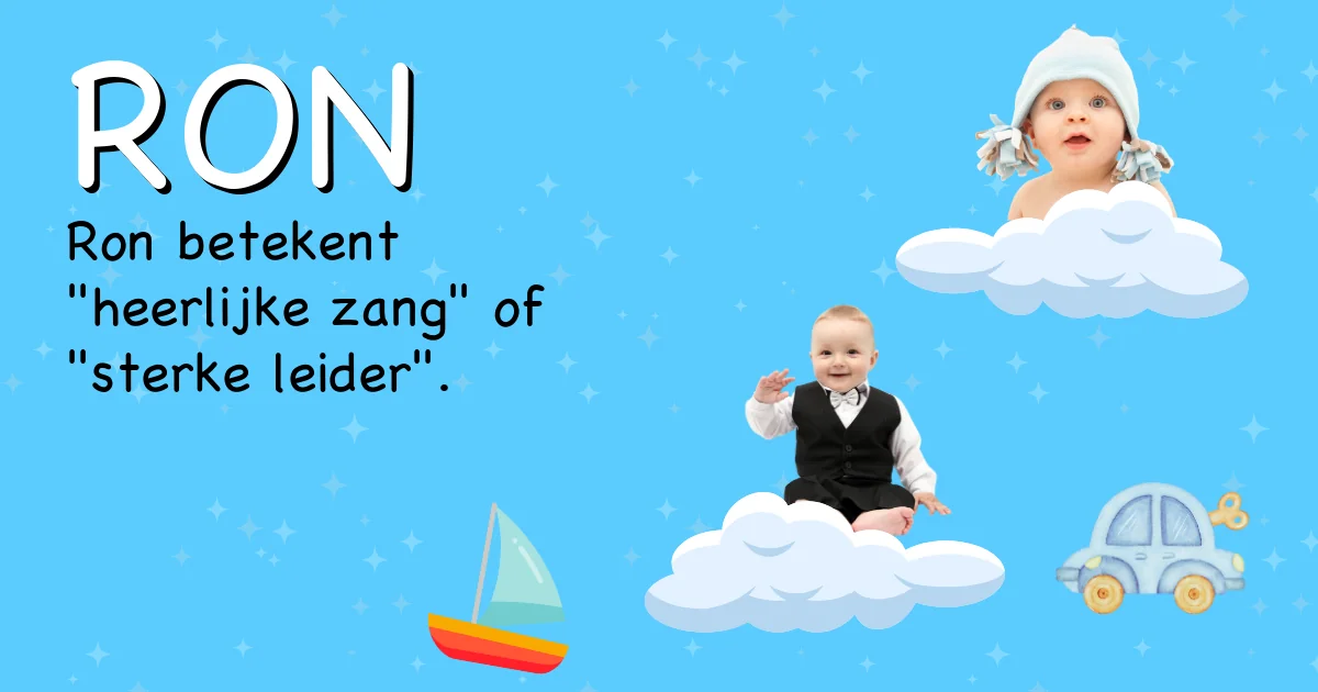 Betekenis van de naam Ron - Ontdek de herkomst en betekenis van deze voornaam