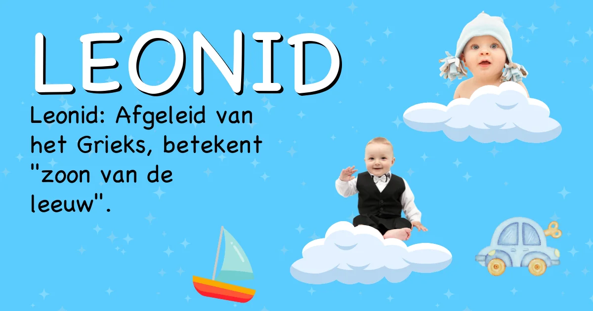 Betekenis van de naam Leonid - Ontdek de herkomst en betekenis van deze voornaam