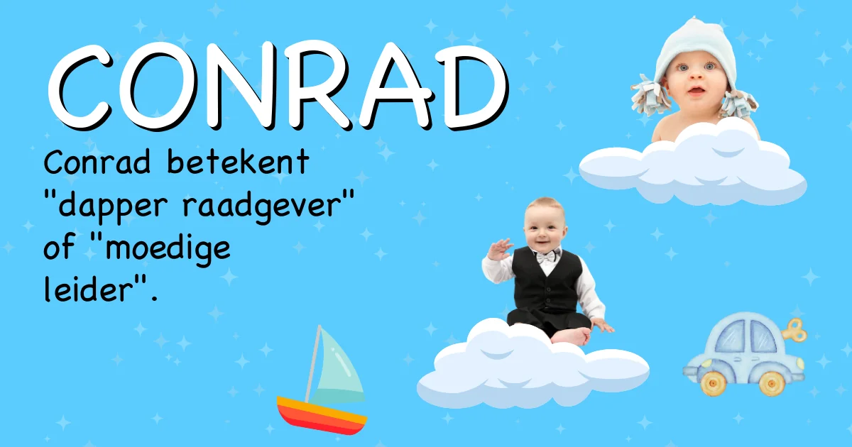 Betekenis van de naam Conrad - Ontdek de herkomst en betekenis van deze voornaam