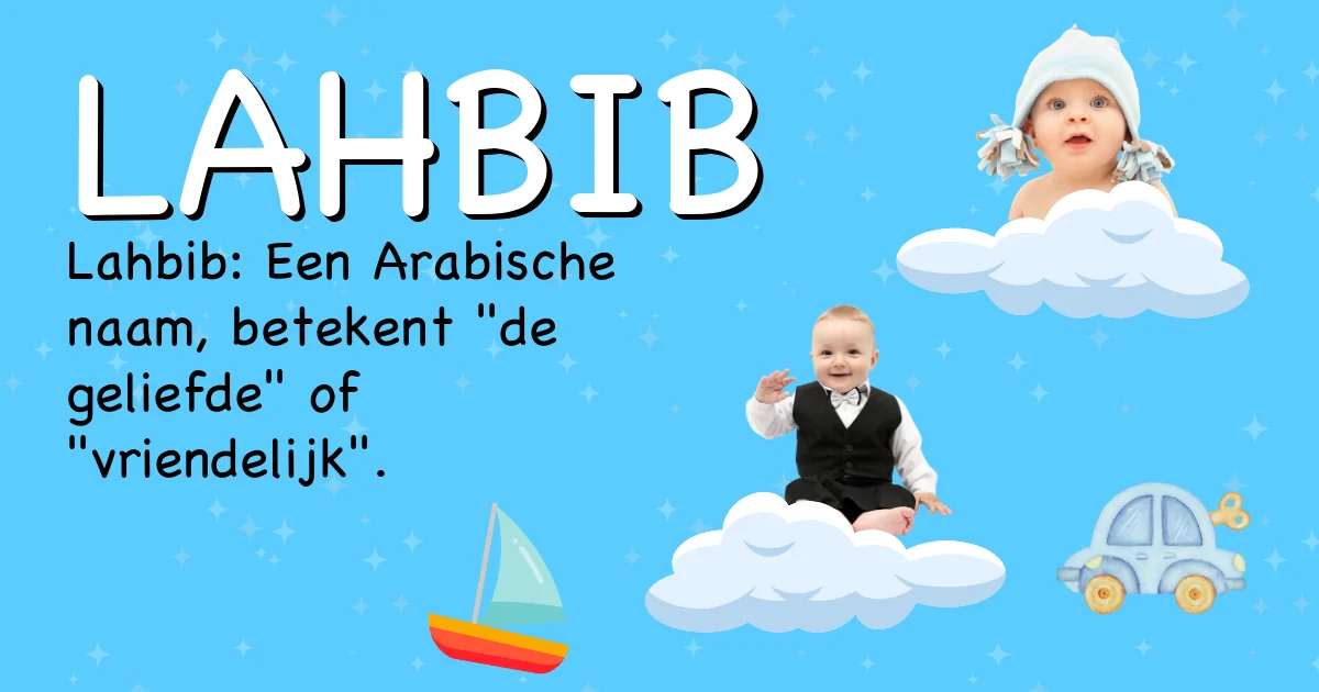 Betekenis van de naam Lahbib - Ontdek de herkomst en betekenis van deze voornaam