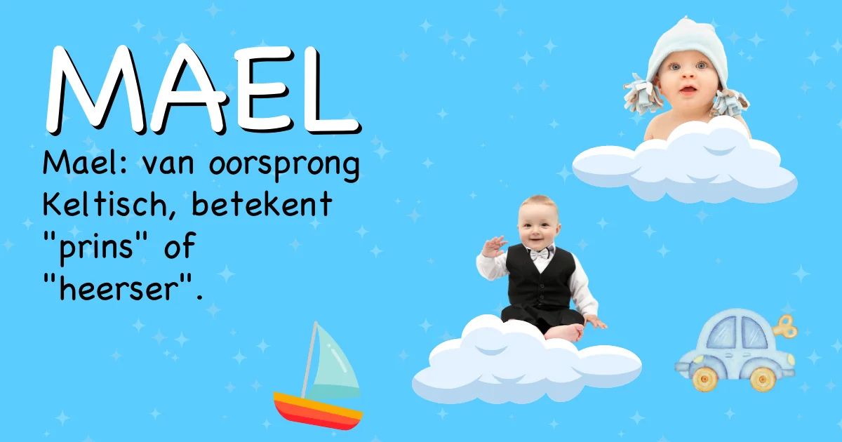 Betekenis van de naam Mael - Ontdek de herkomst en betekenis van deze voornaam