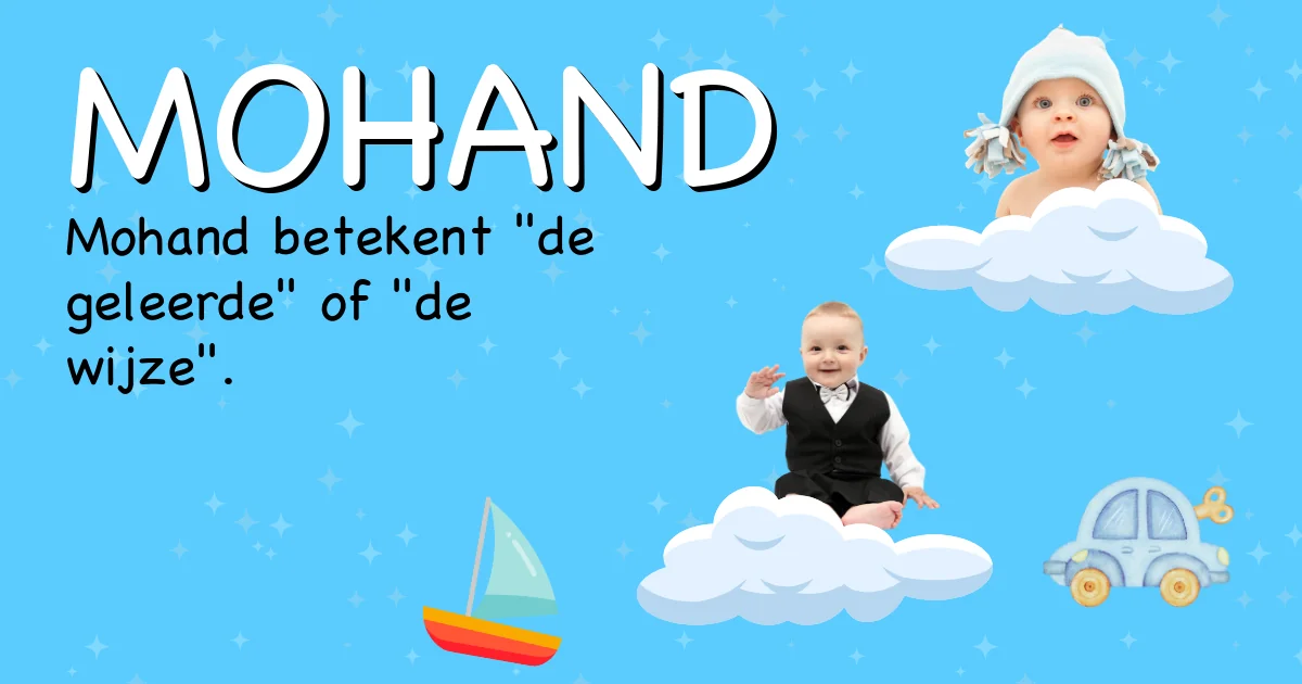 Betekenis van de naam Mohand - Ontdek de herkomst en betekenis van deze voornaam