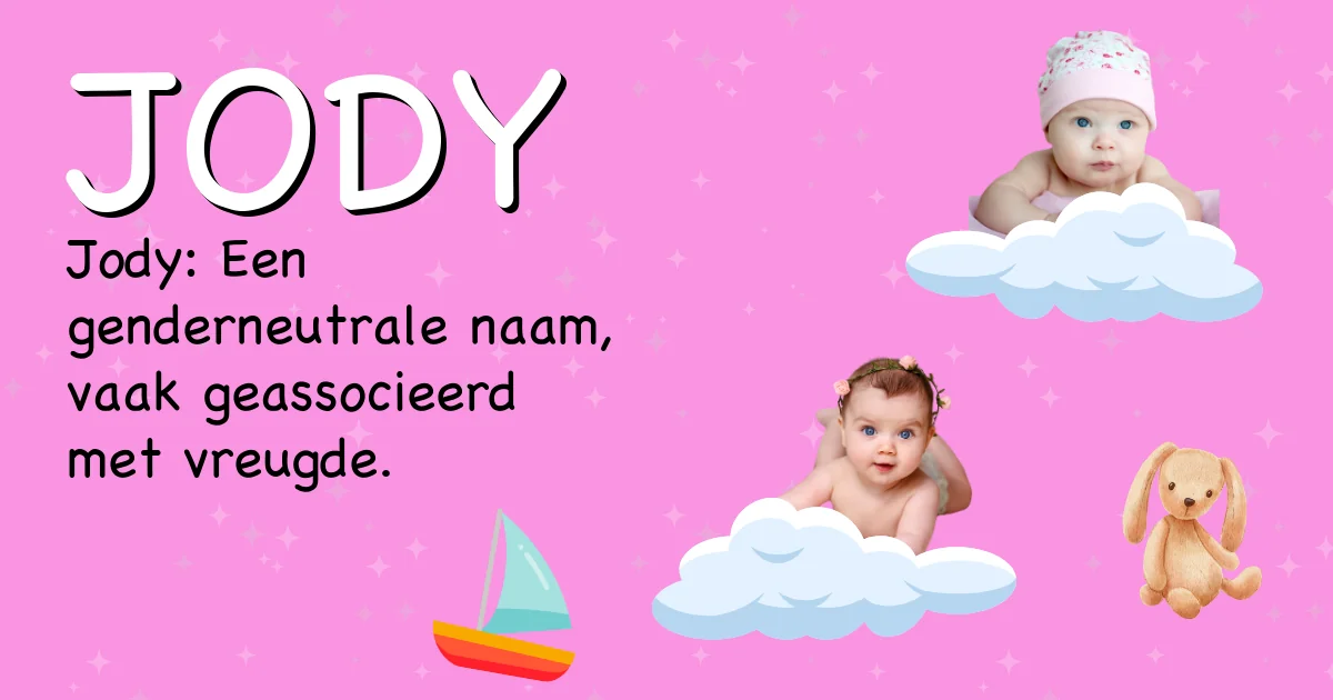 Betekenis van de naam Jody - Ontdek de herkomst en betekenis van deze voornaam