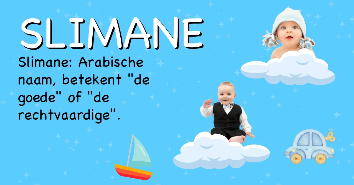 Betekenis van de naam Slimane - Ontdek de herkomst en betekenis van deze voornaam