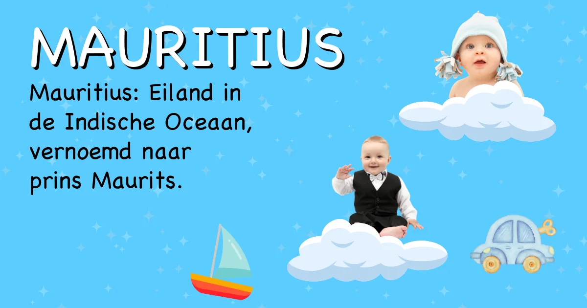 Betekenis van de naam Mauritius - Ontdek de herkomst en betekenis van deze voornaam