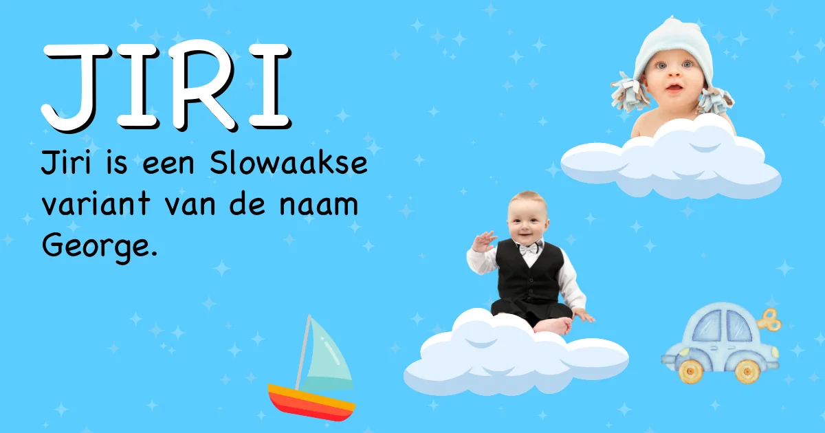 Betekenis van de naam Jiri - Ontdek de herkomst en betekenis van deze voornaam