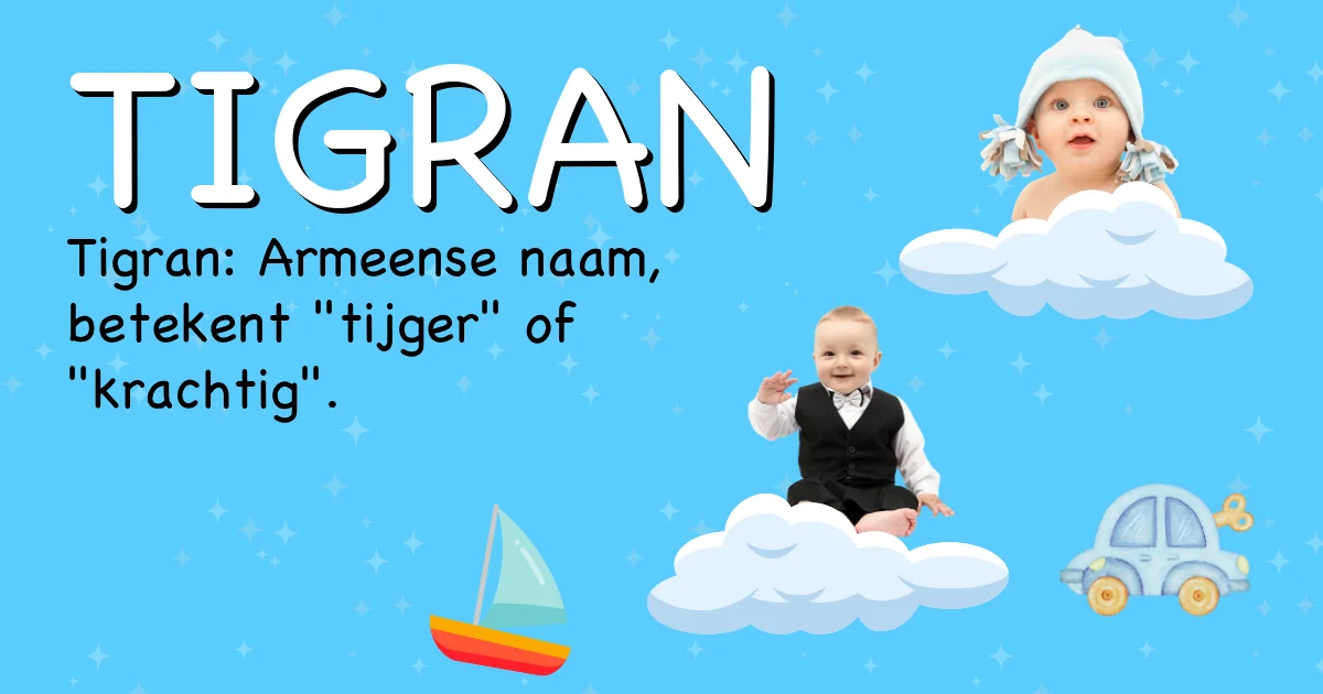 Betekenis van de naam Tigran - Ontdek de herkomst en betekenis van deze voornaam