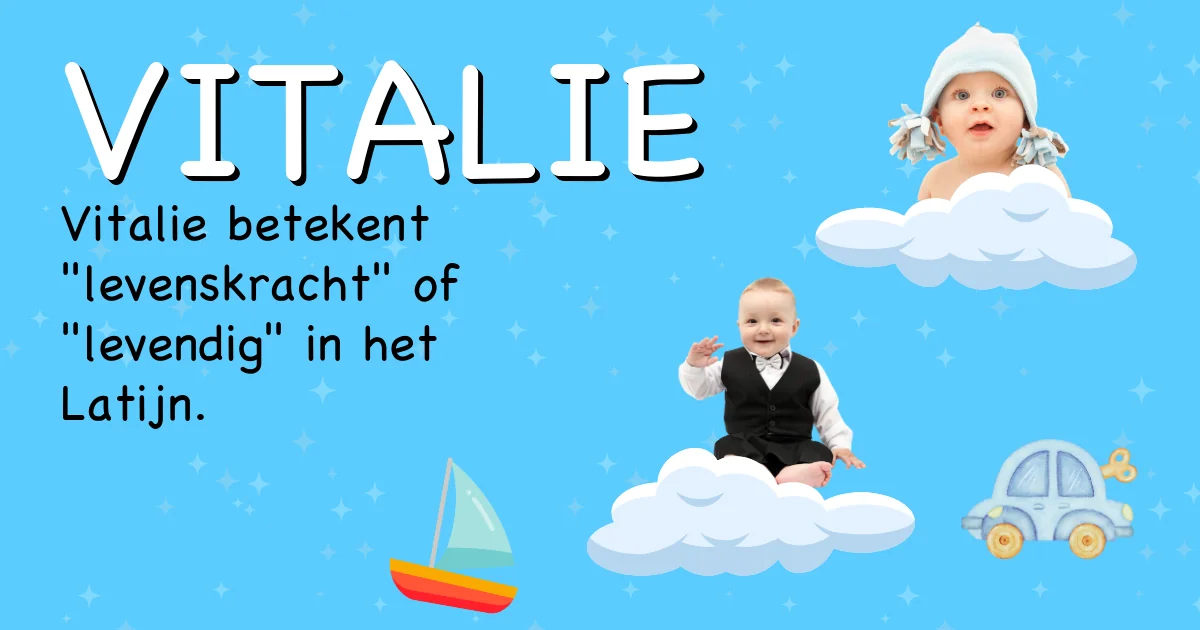 Betekenis van de naam Vitalie - Ontdek de herkomst en betekenis van deze voornaam