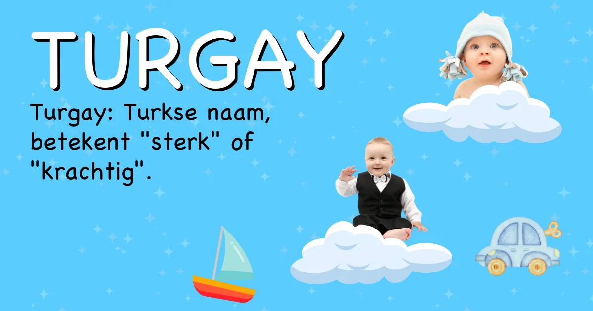 Betekenis van de naam Turgay - Ontdek de herkomst en betekenis van deze voornaam