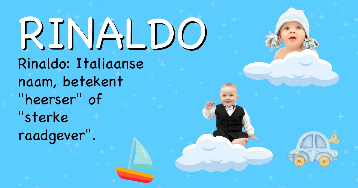 Betekenis van de naam Rinaldo - Ontdek de herkomst en betekenis van deze voornaam