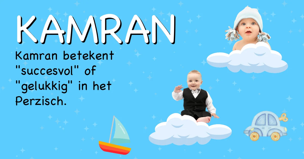 Betekenis van de naam Kamran - Ontdek de herkomst en betekenis van deze voornaam