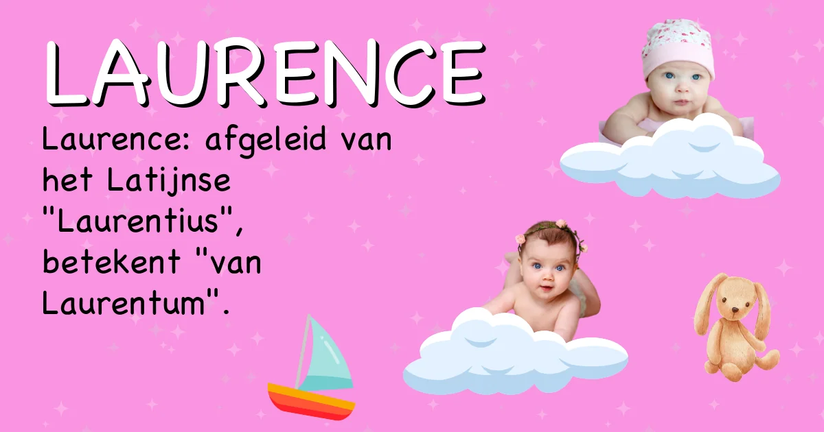 Betekenis van de naam Laurence - Ontdek de herkomst en betekenis van deze voornaam