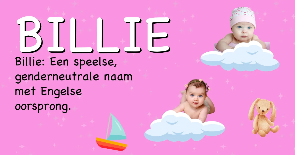 Betekenis van de naam Billie - Ontdek de herkomst en betekenis van deze voornaam