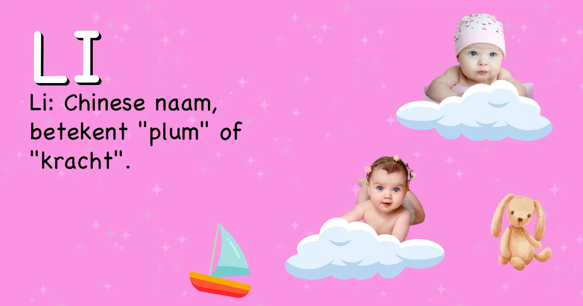Betekenis van de naam Li - Ontdek de herkomst en betekenis van deze voornaam
