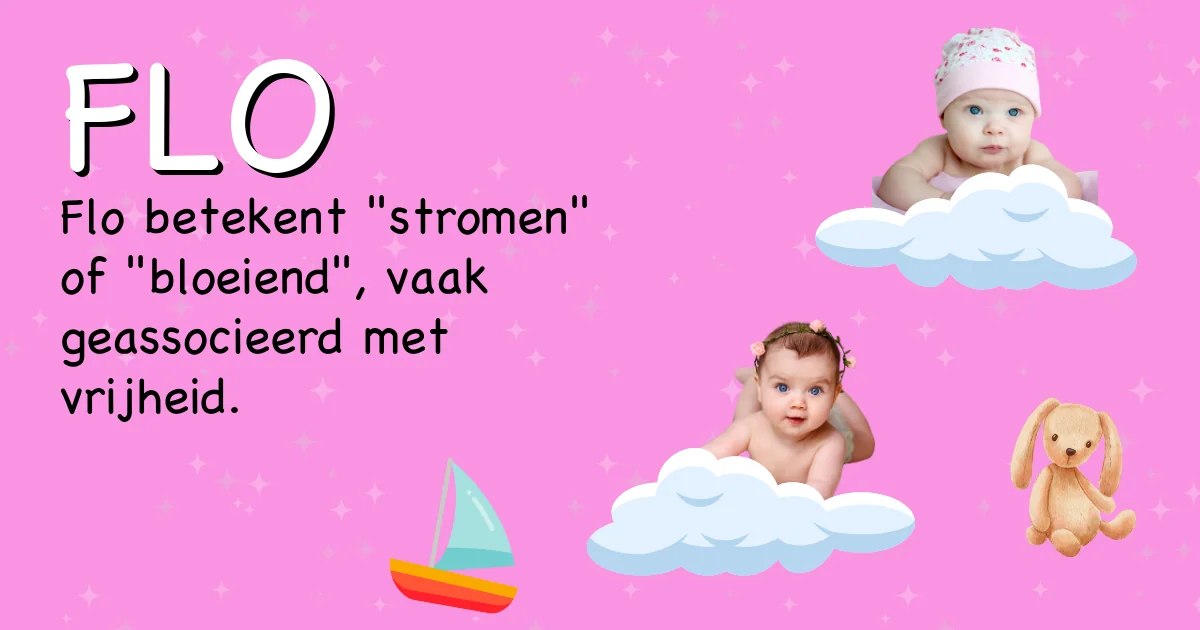 Betekenis van de naam Flo - Ontdek de herkomst en betekenis van deze voornaam