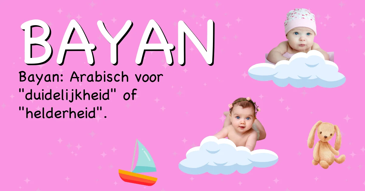 Betekenis van de naam Bayan - Ontdek de herkomst en betekenis van deze voornaam