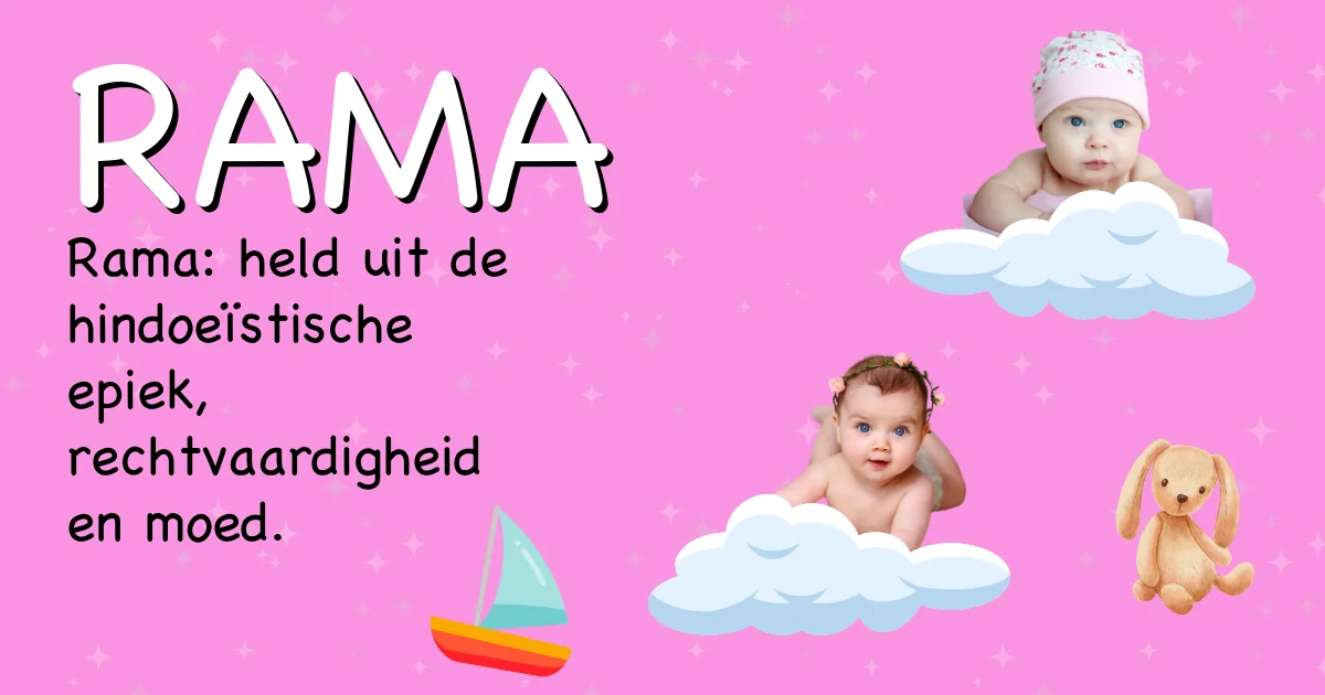 Betekenis van de naam Rama - Ontdek de herkomst en betekenis van deze voornaam